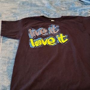 Black Zumba t shirt.  One size.